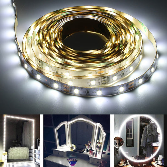 Cosmetic Mirror 3 Types 13ft SMD 240 LED Makeup Mirror Strip Bar Vanity Mirror Makeup Lamp Flexible Strip Light Kit