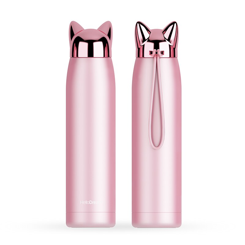 320ml Stainless Steel Thermos Vacuum Insulated Flasks Double Wall Coffee Drinkware Sport Bottle For Water Bottles Cartoon Cup