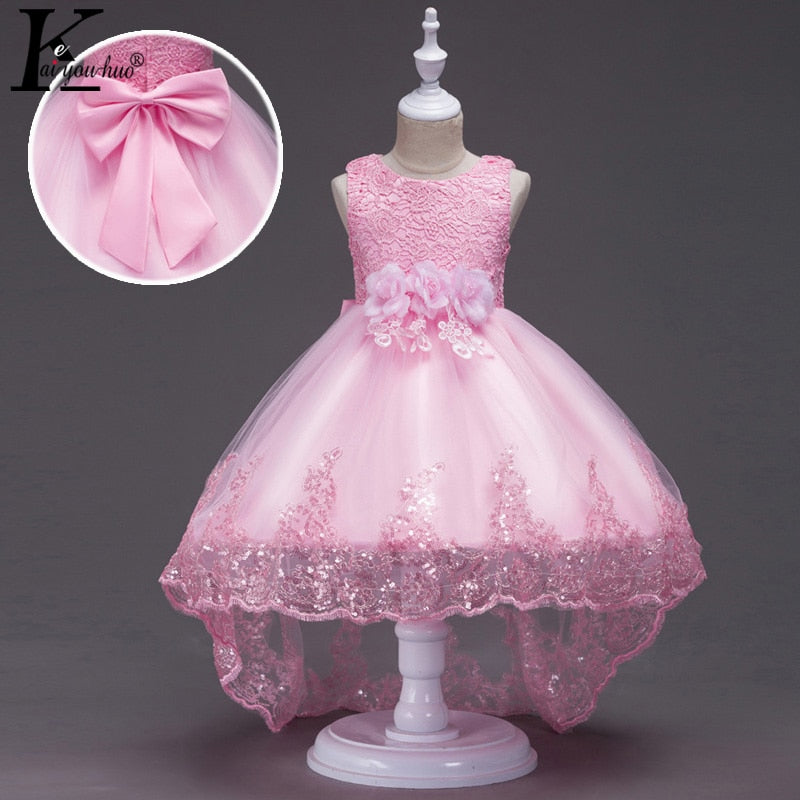 Christmas Dress For Girls Costume Children Evening Party Dress Kids Dresses For Girls Princess Dress Flower Girls Wedding Dress