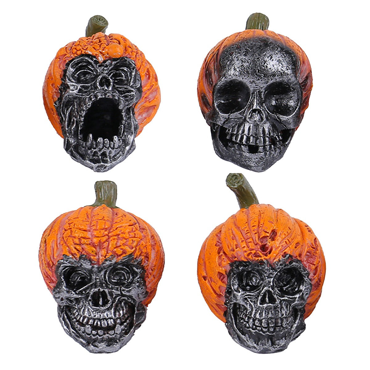 Halloween Skull Resin Ornament Festival Chamber of Secrets Horror Pumpkin Hat Skull Decoration Decoration Crafts