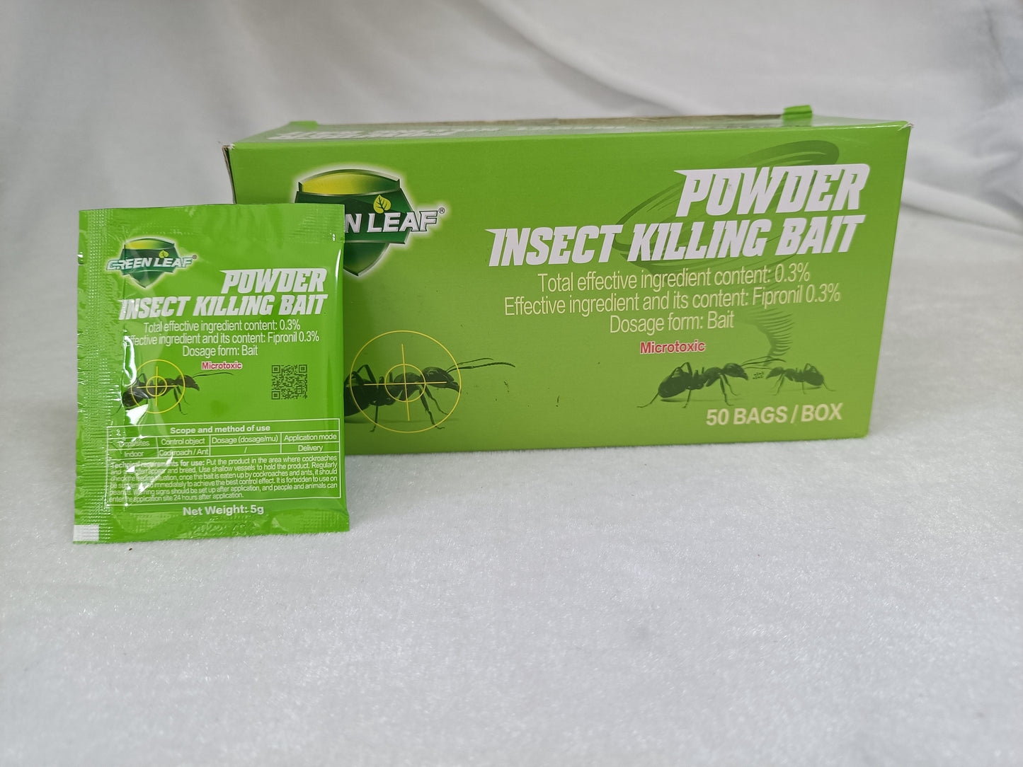 Green Leaf Ants Bait household fast kill ants pest control poison anti ants killing bait powder