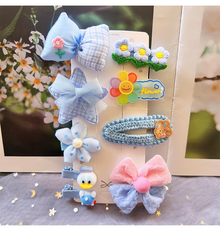 Children's Plush Hair Clip Autumn and Winter New Hair Accessories Little Girls' Hair Clip Cute Headwear