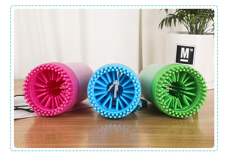 Paw Plunger Pet Paw Cleaner Soft Silicone Foot Cleaning Cup Portable Cats Dogs Paw Clean Brush Home Practical Supplies