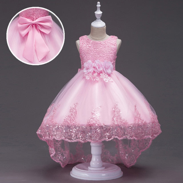 Christmas Dress For Girls Costume Children Evening Party Dress Kids Dresses For Girls Princess Dress Flower Girls Wedding Dress