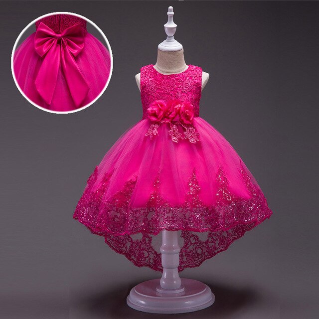 Christmas Dress For Girls Costume Children Evening Party Dress Kids Dresses For Girls Princess Dress Flower Girls Wedding Dress