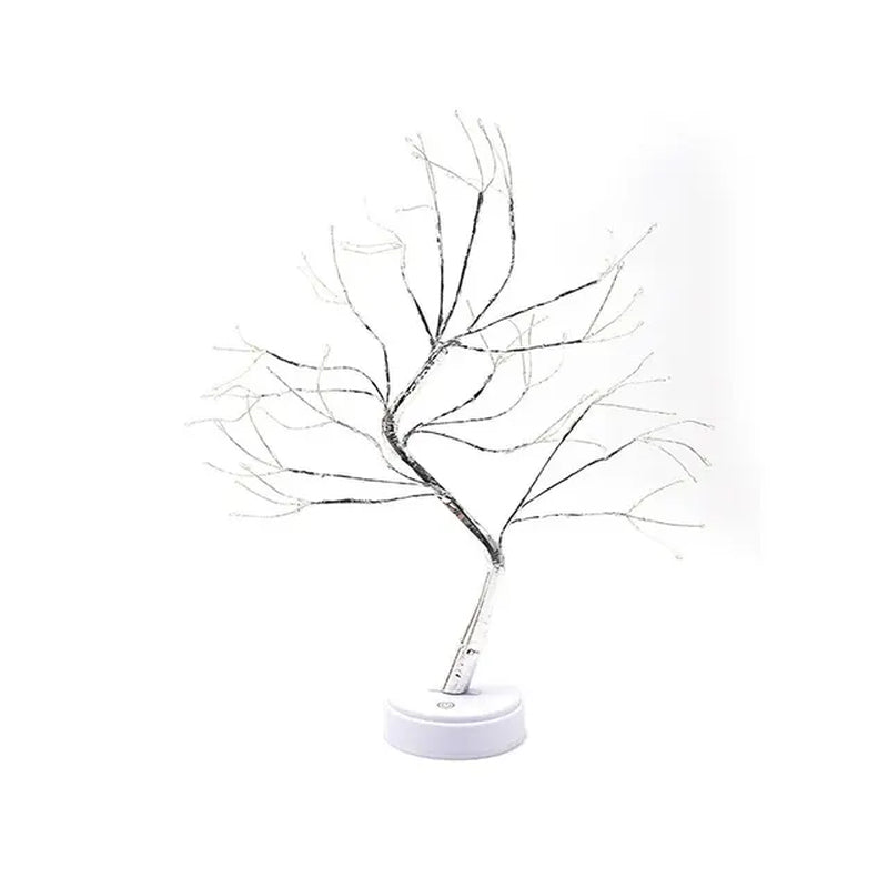 LED Table Lamp Tree Copper Wire USB/AA Battery Powered Bedroom Study Decorative Deack Lamp Creative Lighting Indoor Night Lamp