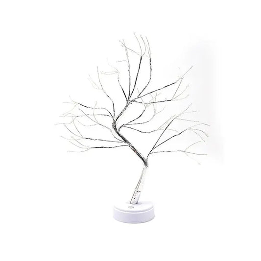 LED Table Lamp Tree Copper Wire USB/AA Battery Powered Bedroom Study Decorative Deack Lamp Creative Lighting Indoor Night Lamp